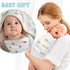 Funnysoft 6 Pcs Newborn Snuggle Strap Adjustable Arms Swaddle Band Baby Belly Band Arms Safe Swaddle Sleep Wrap Blanket