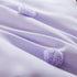 4 Set Set Caressma Lavender Pieces Toddler Bedding - Lovely Pom Pom Tufted Comforter for Girls - Includes Purple