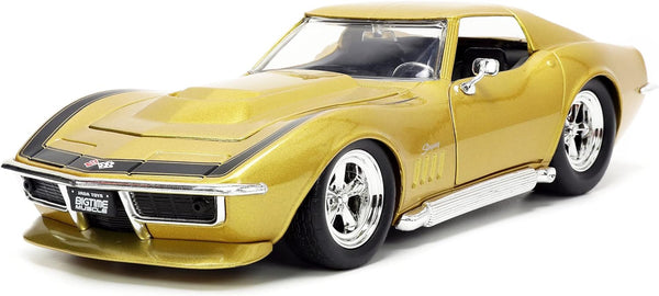 Jada Toys Big Time Muscle 1:24 1969 Chevy Corvette Stingray ZL-1 Die-cast