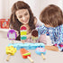 Wooden Ice Cream Toy Set for Kids, Toddler Pretend Play Food Ice Lolly Pops, Educational Gifts for Ages 3-6