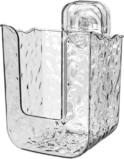 Haoyull Wall Mounted Wet Wipe Dispenser with Suction Cup Easy to Installation Versatile