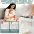 MAGEPAPA Wearable Manual Breast Pump, Lightweight & Portable Design, Food-Grade BPA-Free, Perfect for On-the-Go Nursing