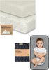 KeaBabies KeaBbaies 2-Pack Waterproof Crib Sheets and Portable Diaper Changing Pad - Cotton