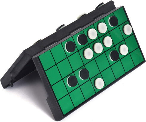 Magnetic Reversi Othello Board Game Set - Classic Educational Toy with Folding Board