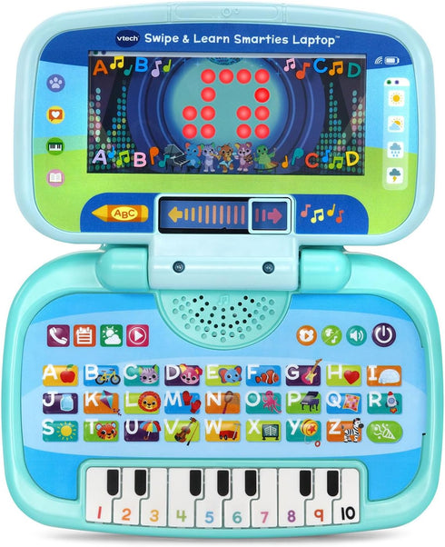 VTech Blue Smart Laptop for Kids - Interactive Learning Toy