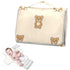 VEKELEE Cute Bears Portable Diaper Changing Pad for Baby, Waterproof & Foldable Changing Mat, Soft & Comfortable