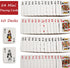 Mini Playing Cards 10 Set - Poker Cards Miniature Set with Gift Box, Great Novelty Gift for Parties