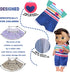 6 Sets 12-13" Inch Alive Doll Clothes & Accessories - Baby Doll Dresses, for in Girl Dolls