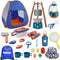 Meland Kids Camping Set with Tent, Pretend Play Outdoor Toy for Toddlers Birthday Gift
