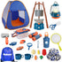 Meland Kids Camping Set with Tent, Pretend Play Outdoor Toy for Toddlers Birthday Gift
