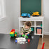 Set, 4 FIVEDAOGANG Small Friction Powered Garbage Truck Toys Includes Front Load Dumpster, Trash Bins and Trash