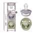 BIBS De Lux Liberty Soother 2-Pack, BPA Free Dummy Pacifier, Round Nipple.