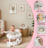 3-36 Inflatable Baby Seat for Babies Months, Baby Chair with Fence & Built in Air Pump, Blow Up Floor Baby Seat