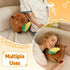 10 inch) BRICHOEE Capybara Plush Toy, Cute Capybara Stuffed Animal Holding Corn, Soft Capybara Plushie Gifts for Girls