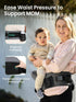 50 lbs, Baby Hip Seat Carrier, GROWNSY Ergonomic Hip Seat Baby Carrier with Multiple Pockets, Adjustable Extended