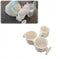 Generic Breast Pump Organizer for Spectra, Double Bottle Holder and Tube Management Stand,