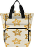 BOESI Cutout Stars Diaper Bag Backpack, Mommy Bag, Multifunctional Diaper Bag, Travel Backpack