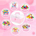 3000 3 4-6, 6-8, 8-12 Set Arts and Crafts Supplies for Kids Craft Kit All in Layered Craft Box with Pipe Cleaners