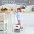 GAOMON 2 Counter Step Stools for Kids, Anti-Slip Toddler Step Stool for Bathroom Sink, Two Step Stool for Toddlers