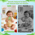 Mukoiber 6-18 3X Settings Vibrating Teether for Baby | Sensory Toys for Kids with Autism | Toddler Travel Essential