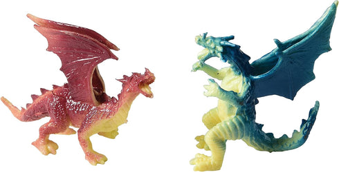 (12), 36 10 U.S. Toy Assorted Color and Design Mini Dragon Action Figures months - Years