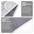 SHOWERORO Changing Pad Portable Folding Diaper Cushion Large Travel Mat Reusable Lightweight Safe Material for Cradle