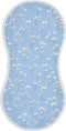 decor gift Cotton Muslin Burp Cloth Breathable Daisy Flower Pastel Blue Baby spit up