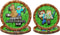Pixel Miner Dinner and Dessert Plates - 40 pieces for 20 Guests, Video Game Party Supplies and Birthday Decorations