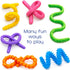 24Pcs Fidget Toys Bulk for Kids: Textured Silicone Sensory Sticks, Fidgets for Classroom Prizes, Birthday Party Favors