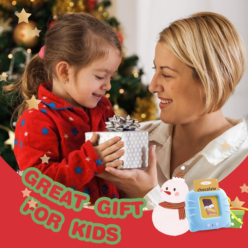 TimingSXD 2+ Chinese & English Bilingual Talking Flash Cards for Toddler/Beginning - Learning Educational Toy to Learn