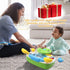 fisca Toddler Steering Wheel Toy for 1-3 Year Old, Interactive Learning Toy with Light and Sound for Preschool Kids
