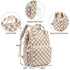 Dezcrab Backpack Baby Diaper Bag for Mom, Large Capacity Travel Nappy Bag for Boys & Girls with Stroller Straps