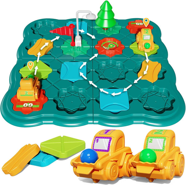 STEM Board Games Kids Toys, Maze Brain Teaser Puzzles Learning Games, Logic