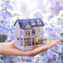 (D032) CUTEROOM Dollhouse Miniature with Furniture, DIY Wooden Dollhouse Kit Plus LED Lights, Creative Room