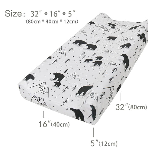Owlowla Changing Pad Cover Soft Minky Changing Table Cover Lovely Print Waterproof Changing Pad Covers Baby Boy