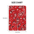 Hcpwzrf Red Redpaisley Boho Baby Car Seat Cover & Nursing Cover - Breathable Stretch Multi-Use Cover for Breastfeeding