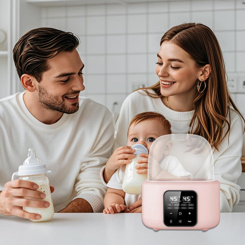 Generic Bottle Warmer - Precise Temperature Control, Milk Defrost Heater, Food Steam, Home Feeding Accessory | Infant