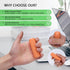 1PC (30C) Little Ouchies Fidget Keychain for Adults,Spiky Grippie Stim Toy | Pain Relief & Anxiety Stress Relief
