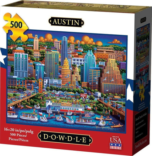 Dowdle Jigsaw Puzzle Austin - 500 Piece