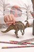 PAPO Parasaurolophus Realistic Figurine, Hand Painted Dinosaur Toy for Ages 3+, Collectable Gift Idea