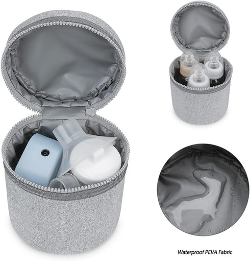 Genrico Milk Cooler - Breastmilk Storage Bag | Insulated Chiller with Leak Proof Thermal Lining & Detachable Shoulder
