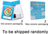Time Learning Analog Clock for Kids - Pack of 5 (7 x 8 Inches) with 5 Erasable Markers