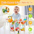 0-3-6-9-12 Tummy Jollybaby Crib Stroller Car Seat Toys for Baby Months, Time Hanging Sensory Toys for Newborn