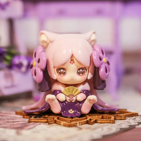 BEEMAI 1 Moni cat Kitten Office Series Blind Box Single Box (Contains Figure), Cute Figures Collectibles