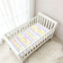 miaozhen 1 Pack 52x28 Cotton Baby Crib Sheets Comfy Breathable Cats Cartoon Children Crib Sheet for Nursery Decor cuna