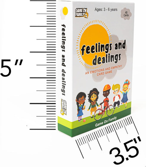 37 Feelings and Dealings: an Emotions and Empathy Card Game | Emotional Intelligence for Kids Ages | SEL Activities |