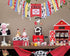 1st WAOUH Farm High Chair Banner - Birthday Party Theme Decoration, Fabric Garland Cake Smash Photo Prop, Souvenir