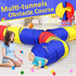 PigPigPen Pop Up Play Tunnel Tent for Toddlers, Babies or Dogs, Indoor Outdoor Toys, Red, Yellow, Blue