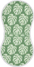 GOODOLD Green Monstera Leaves Muslin Baby Burp Cloths - Super Absorbent and Soft