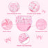 XL Pretty in Pink Satin Adult Diaper Cover - Washable Waterproof Ruffled Lace Bow